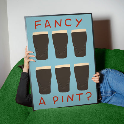 Fancy A Pint? Multi Guinness Print