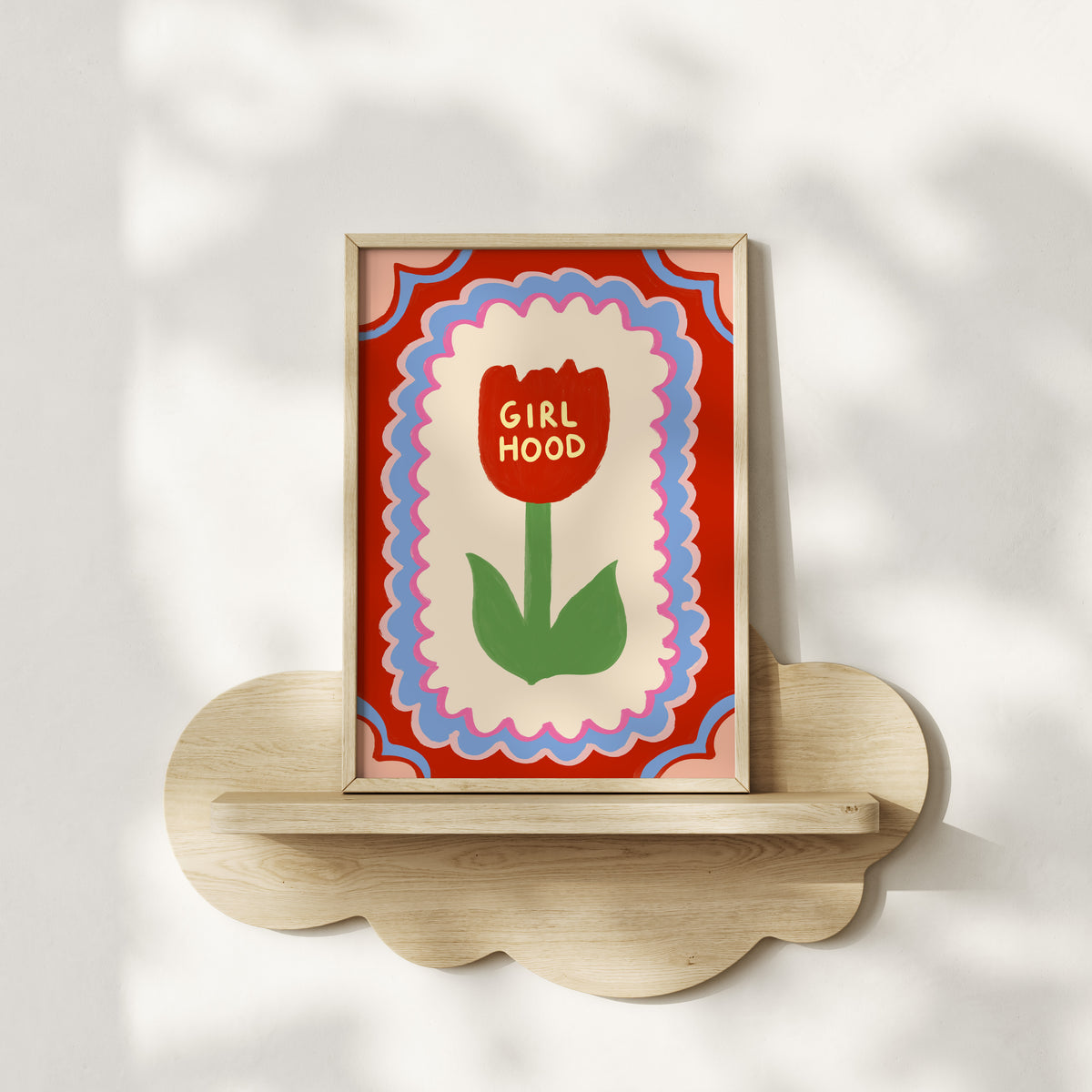 Girlhood Kids Art Print