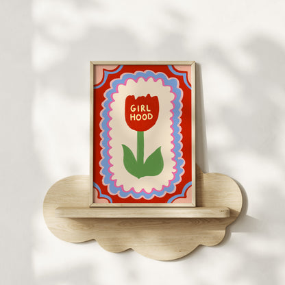 Girlhood Kids Art Print