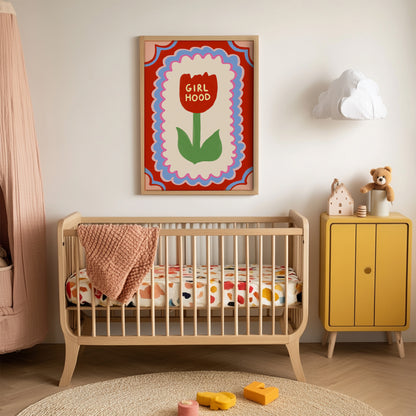 Girlhood Kids Art Print