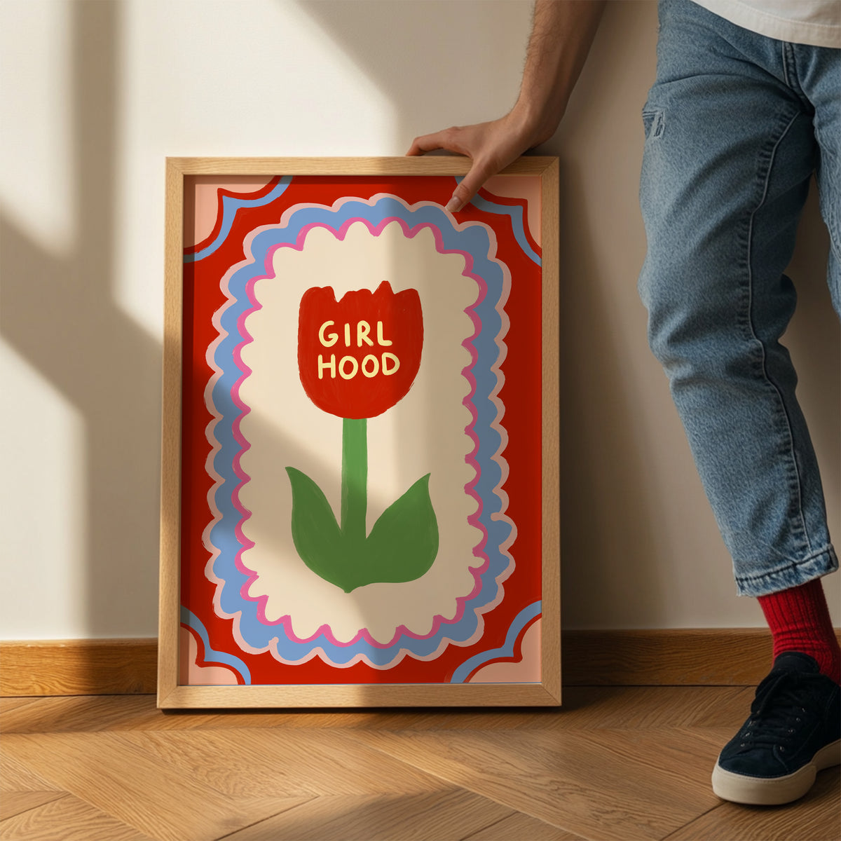 Girlhood Kids Art Print