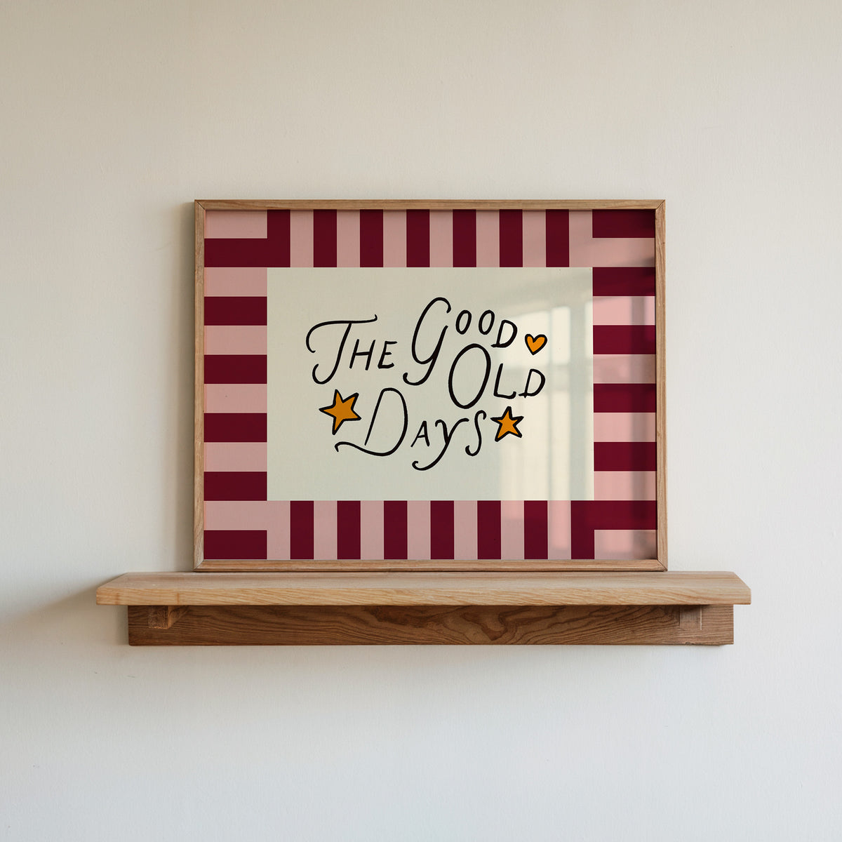 The Good Old Days Art Print