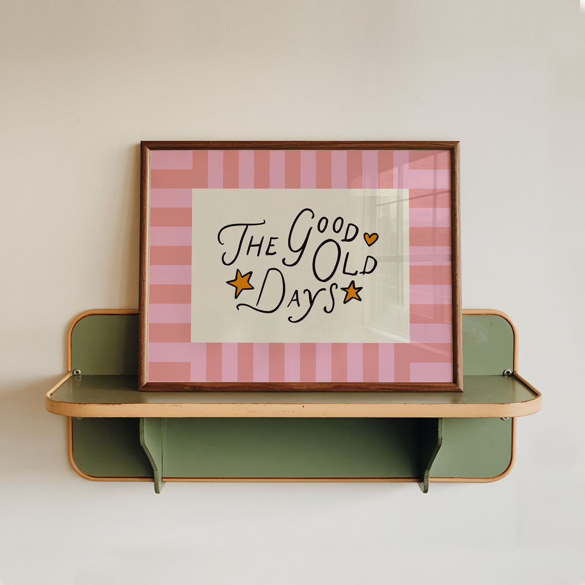 The Good Old Days Art Print