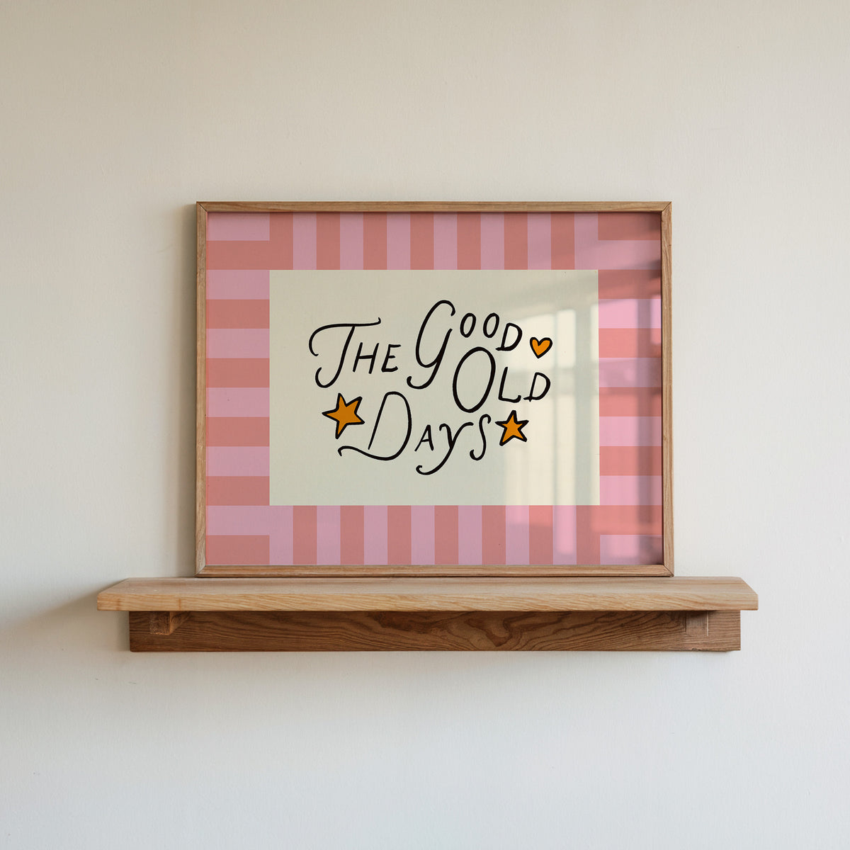 The Good Old Days Art Print