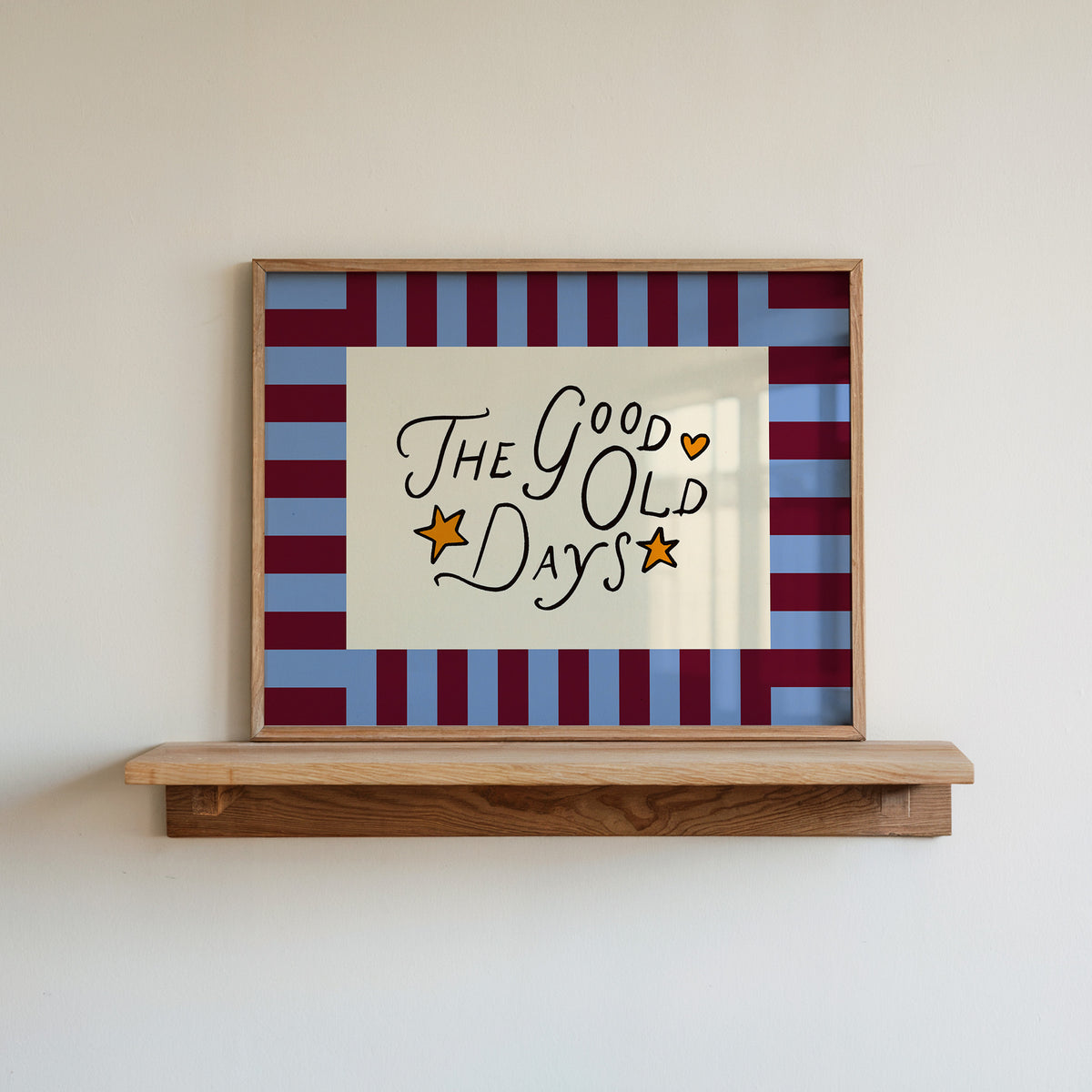 The Good Old Days Art Print
