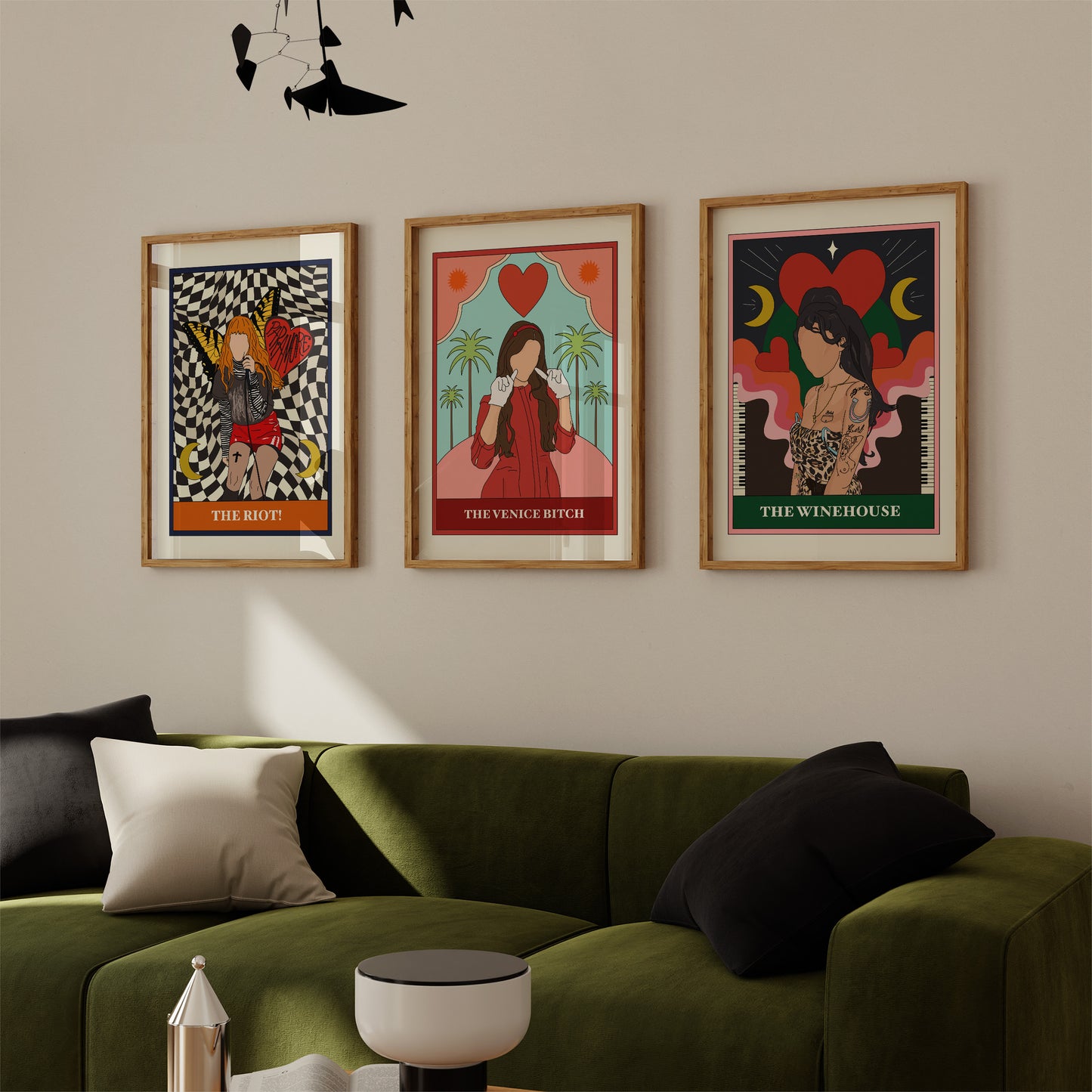 The Riot Hayley Tarot Print