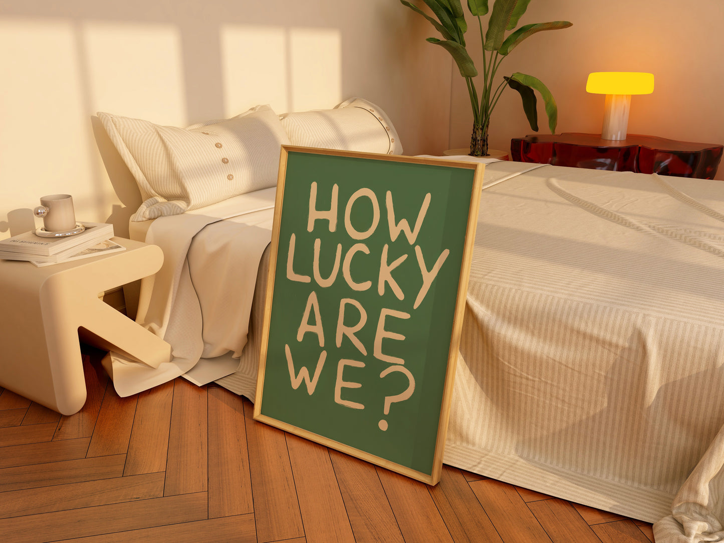 How Lucky Are We? Print