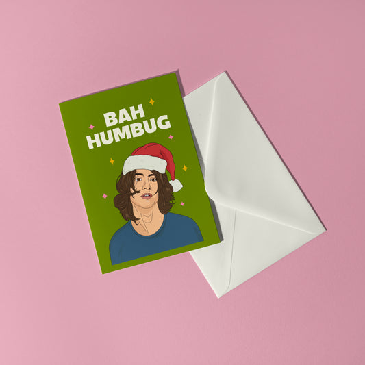 Bah Humbug Alex Turner Christmas Card