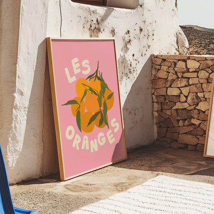 Les Oranges Art Print