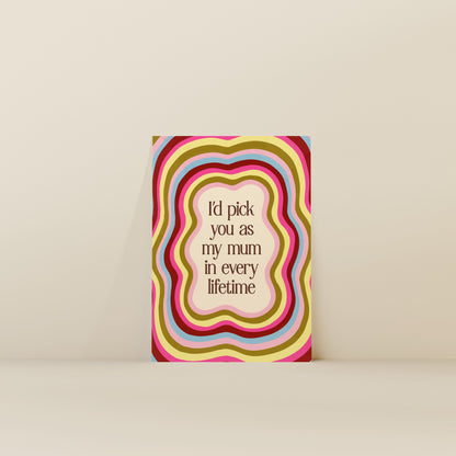 Mum Every Lifetime Card