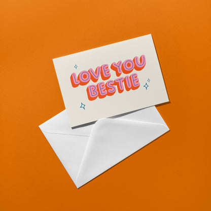 Love you bestie Card