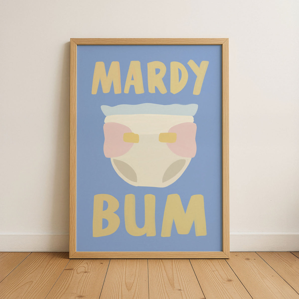 Mardy Bum Kids Art Print