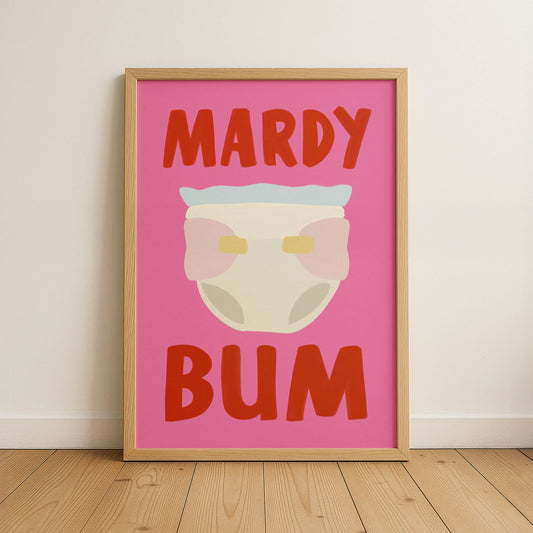Mardy Bum Kids Art Print