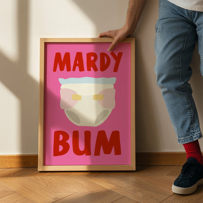 Mardy Bum Kids Art Print