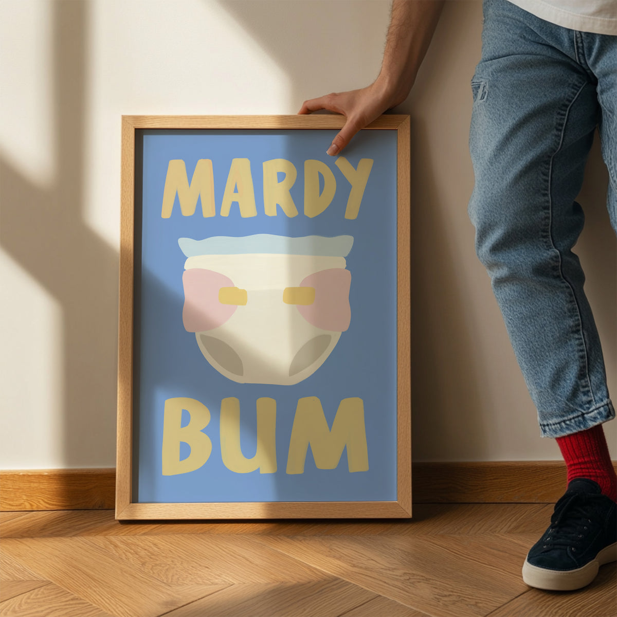 Mardy Bum Kids Art Print