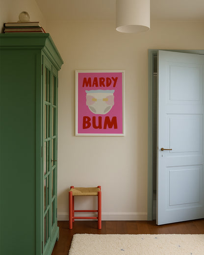 Mardy Bum Kids Art Print