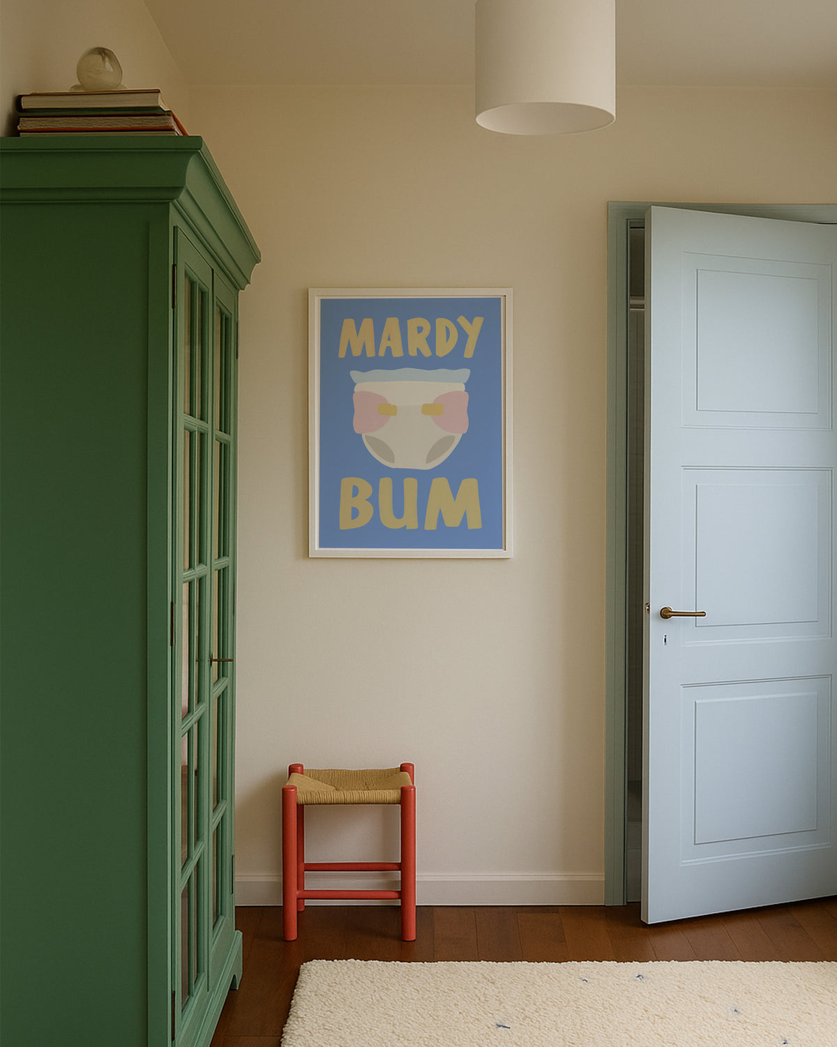 Mardy Bum Kids Art Print