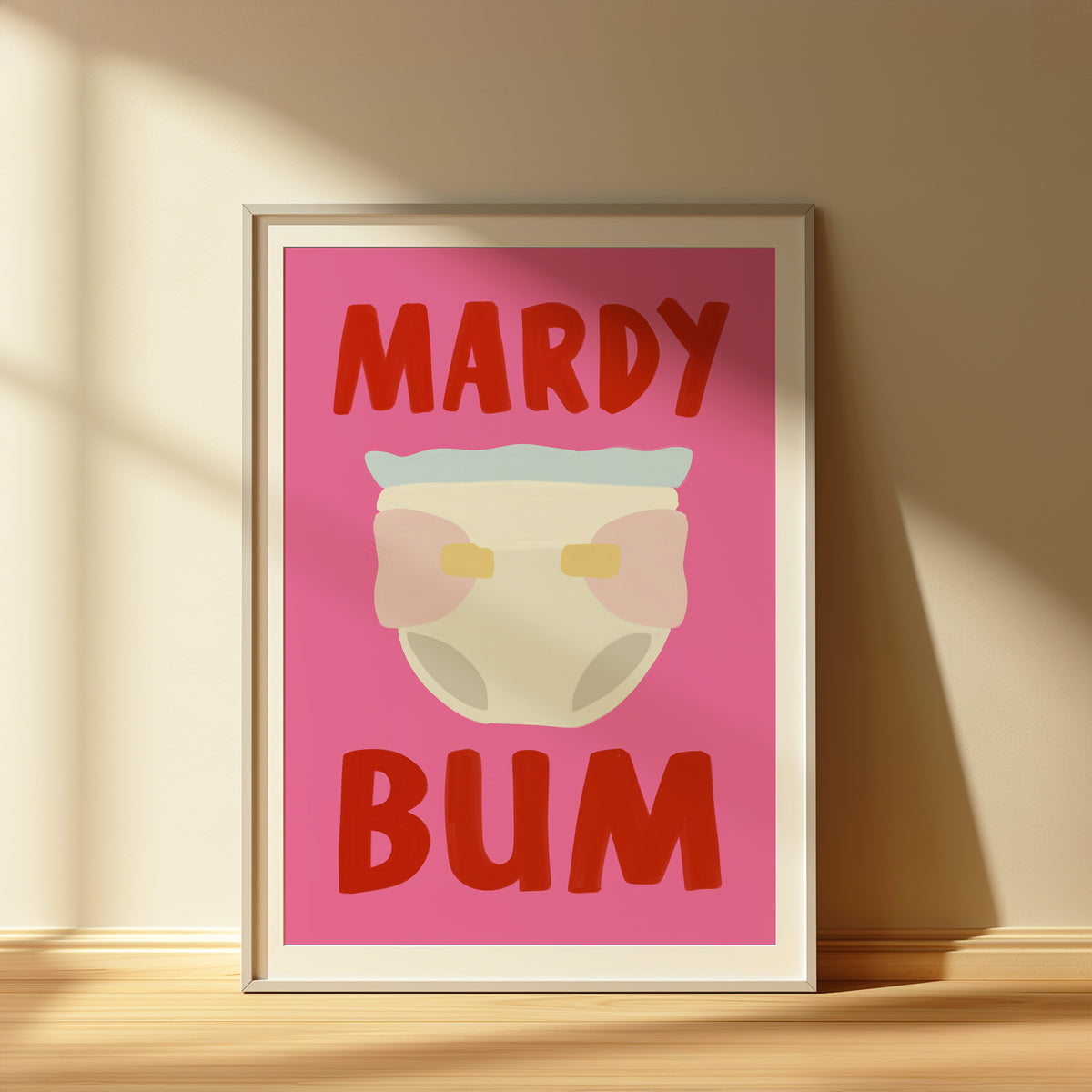 Mardy Bum Kids Art Print