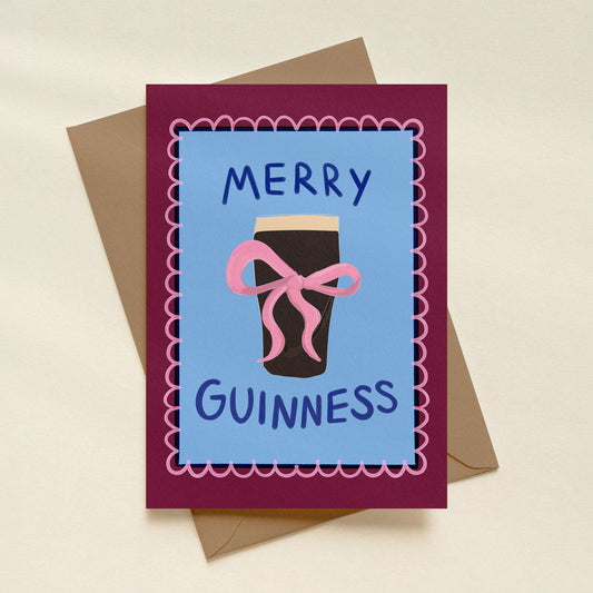 Merry Guinness Christmas Card