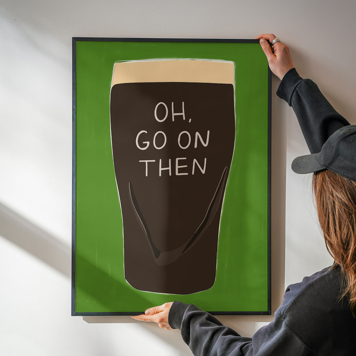 Oh, Go On Then Guinness Print