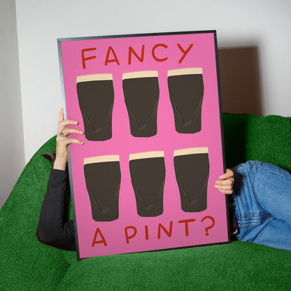 Fancy A Pint? Multi Guinness Print