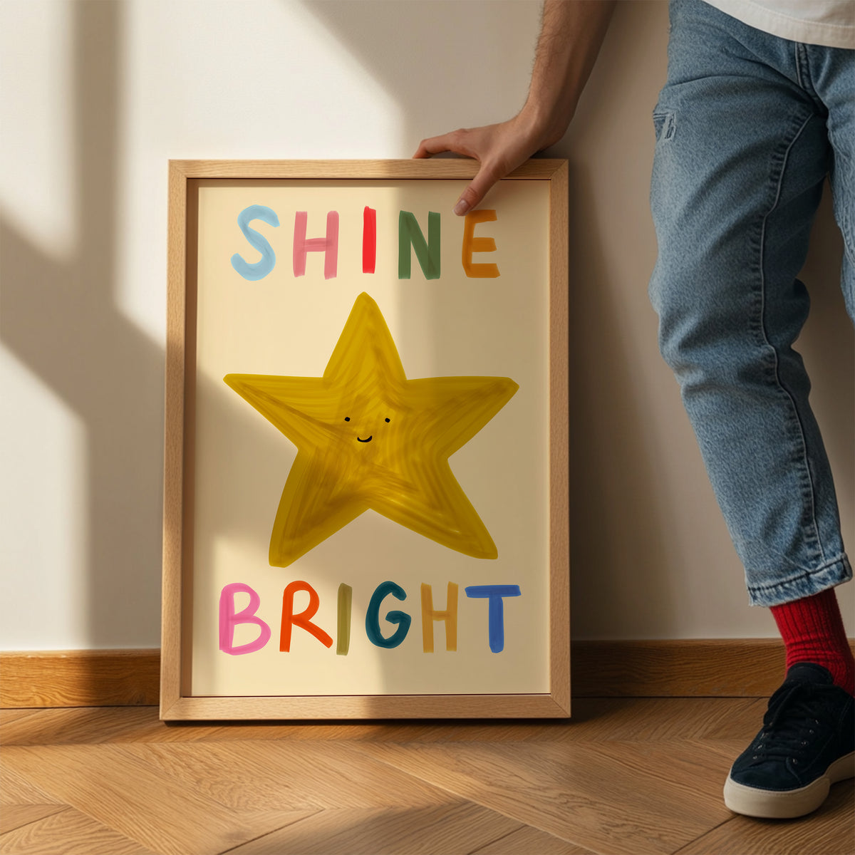 Shine Bright Kids Art Print