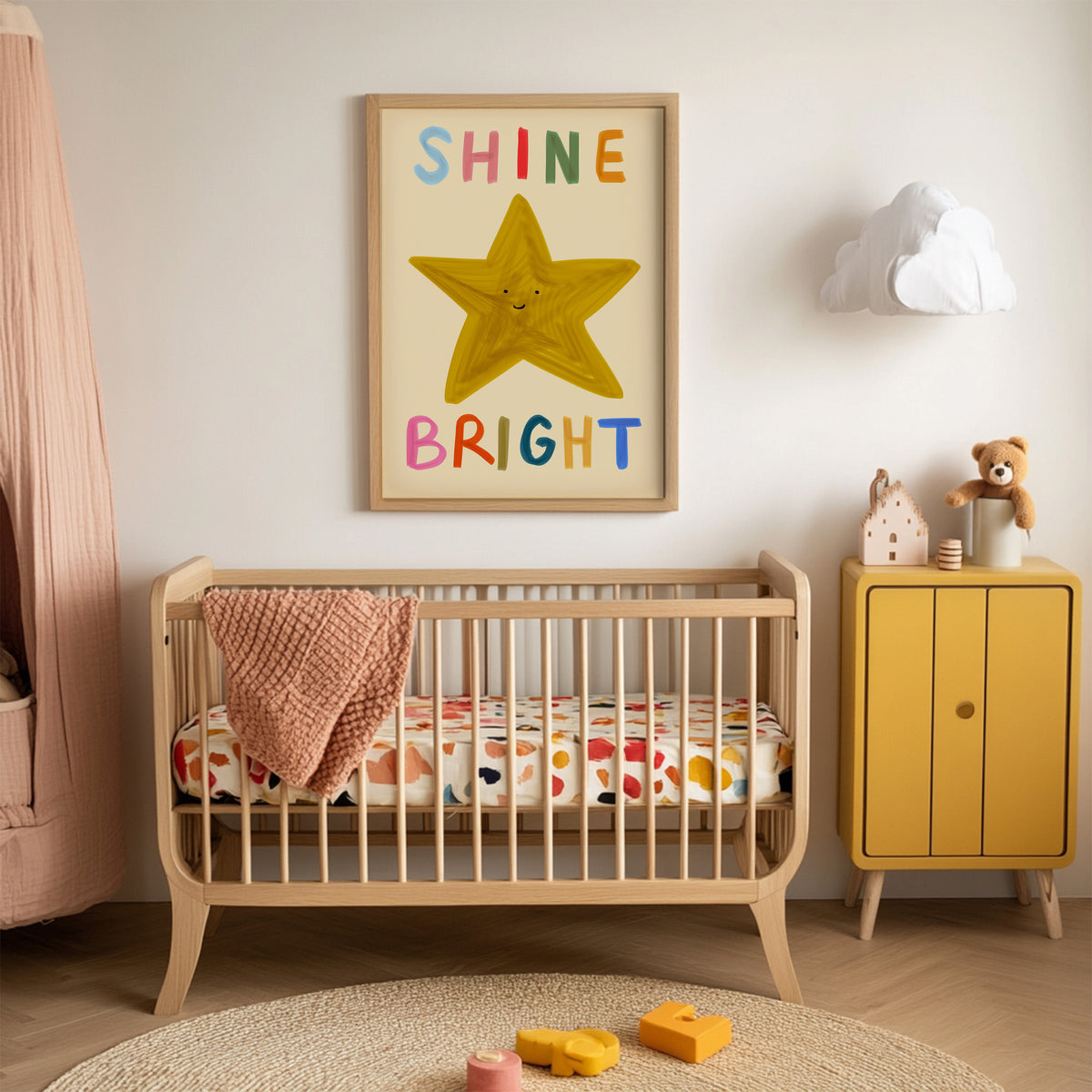 Shine Bright Kids Art Print