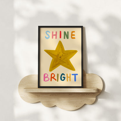 Shine Bright Kids Art Print