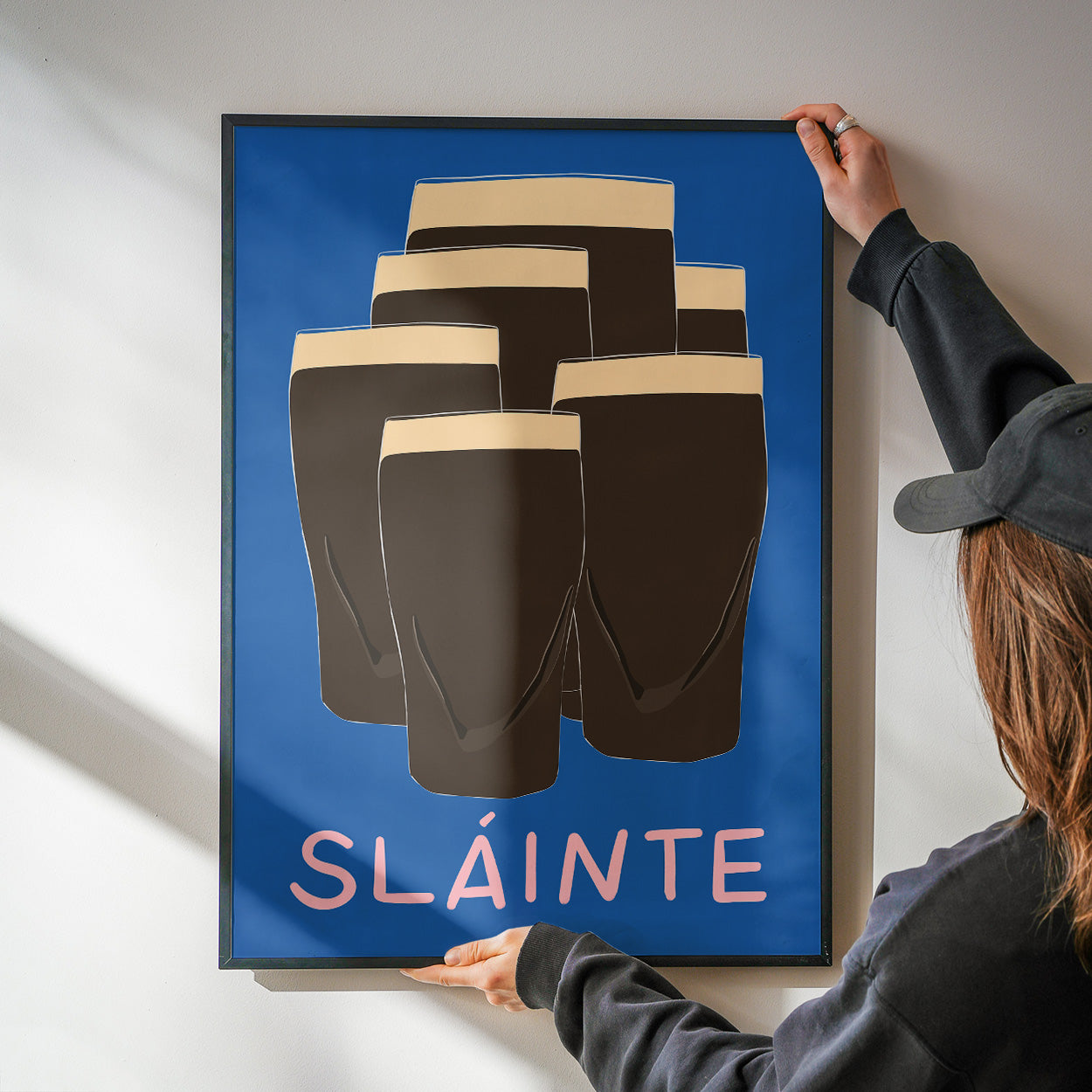 Sláinte 'Cheers' Guinness Print