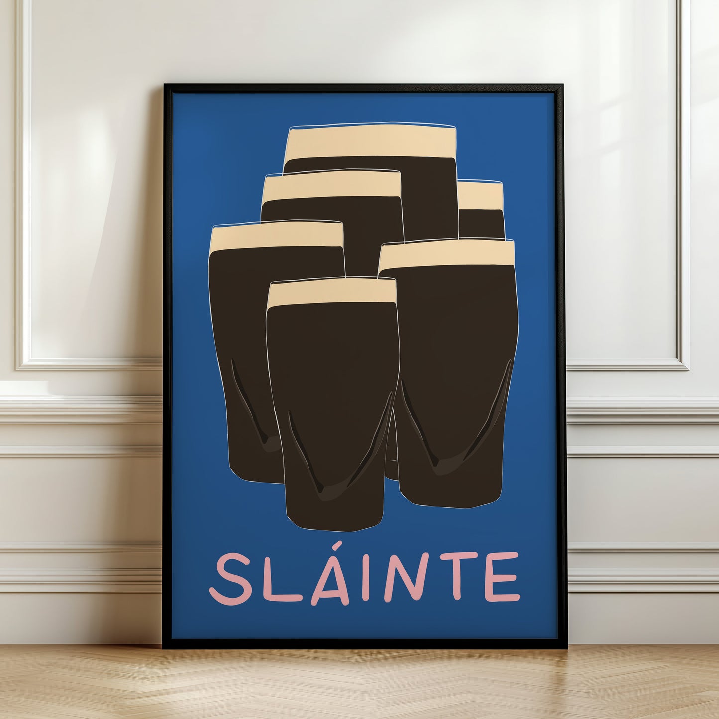 Sláinte 'Cheers' Guinness Print