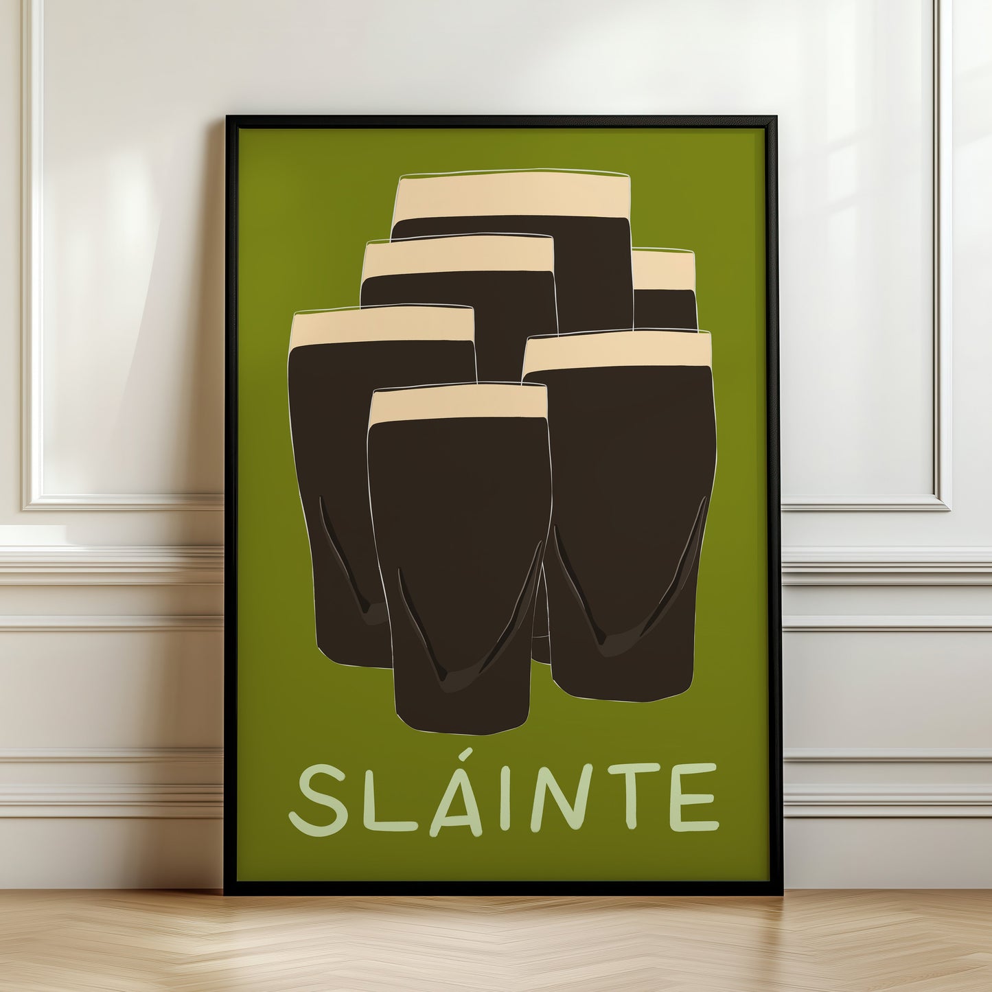 Sláinte 'Cheers' Guinness Print