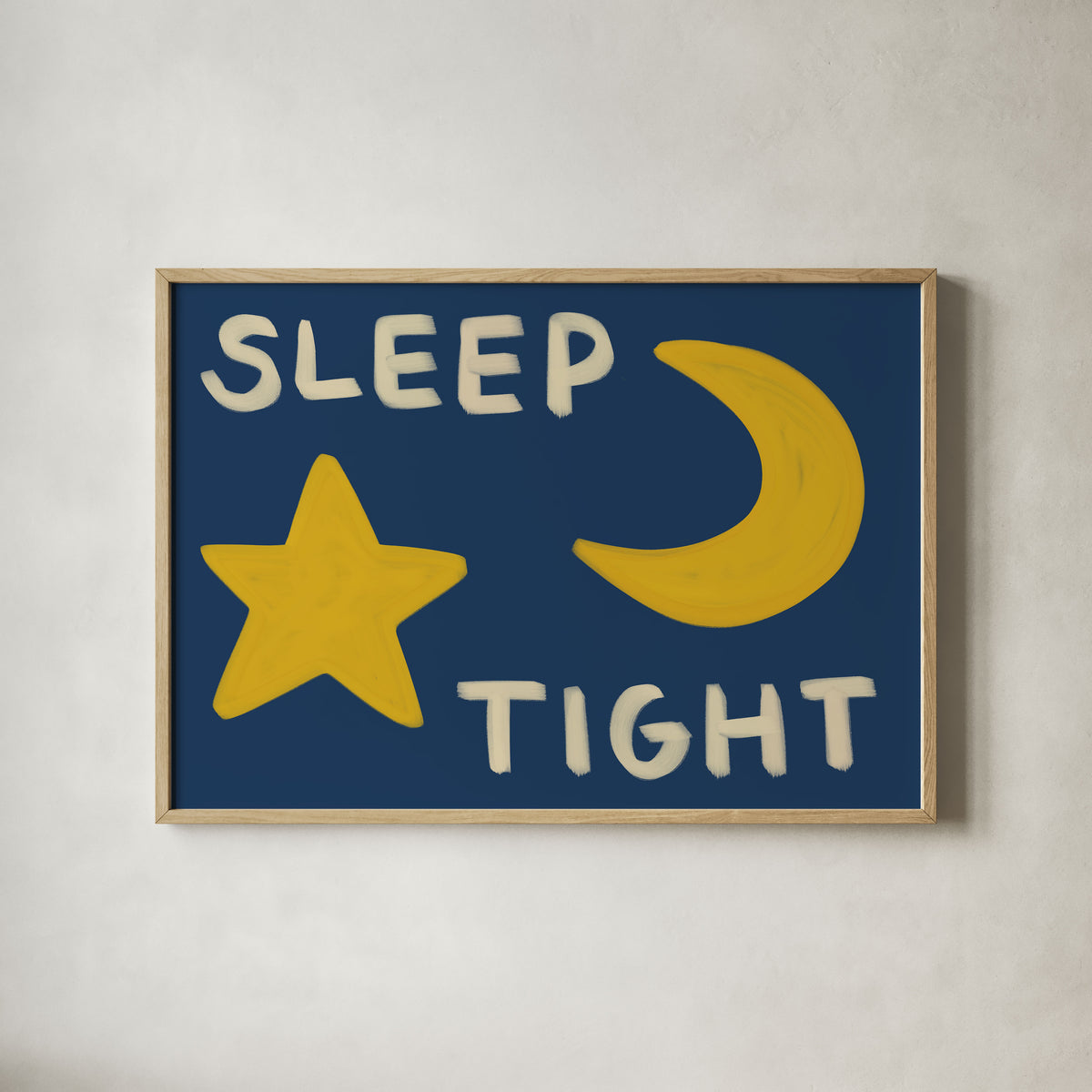 Sleep Tight Kids Art Print