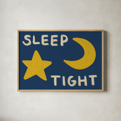 Sleep Tight Kids Art Print