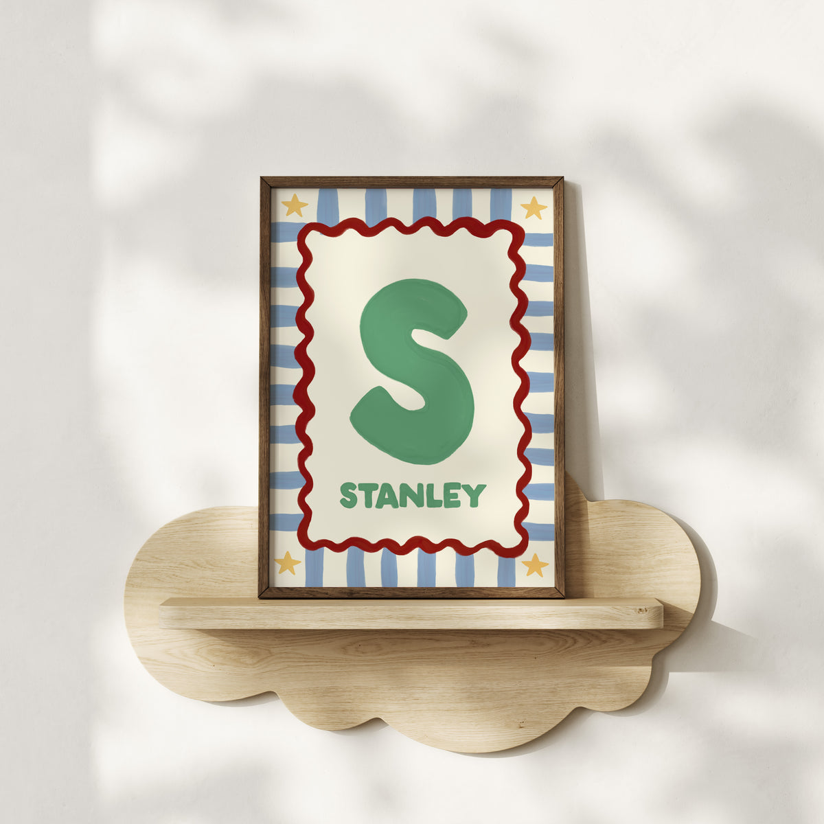 Personalised Kids Name Art Print