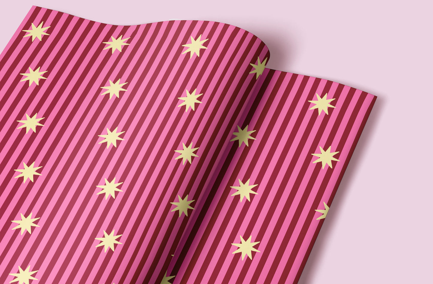 Stripes & Stars Gift Wrap