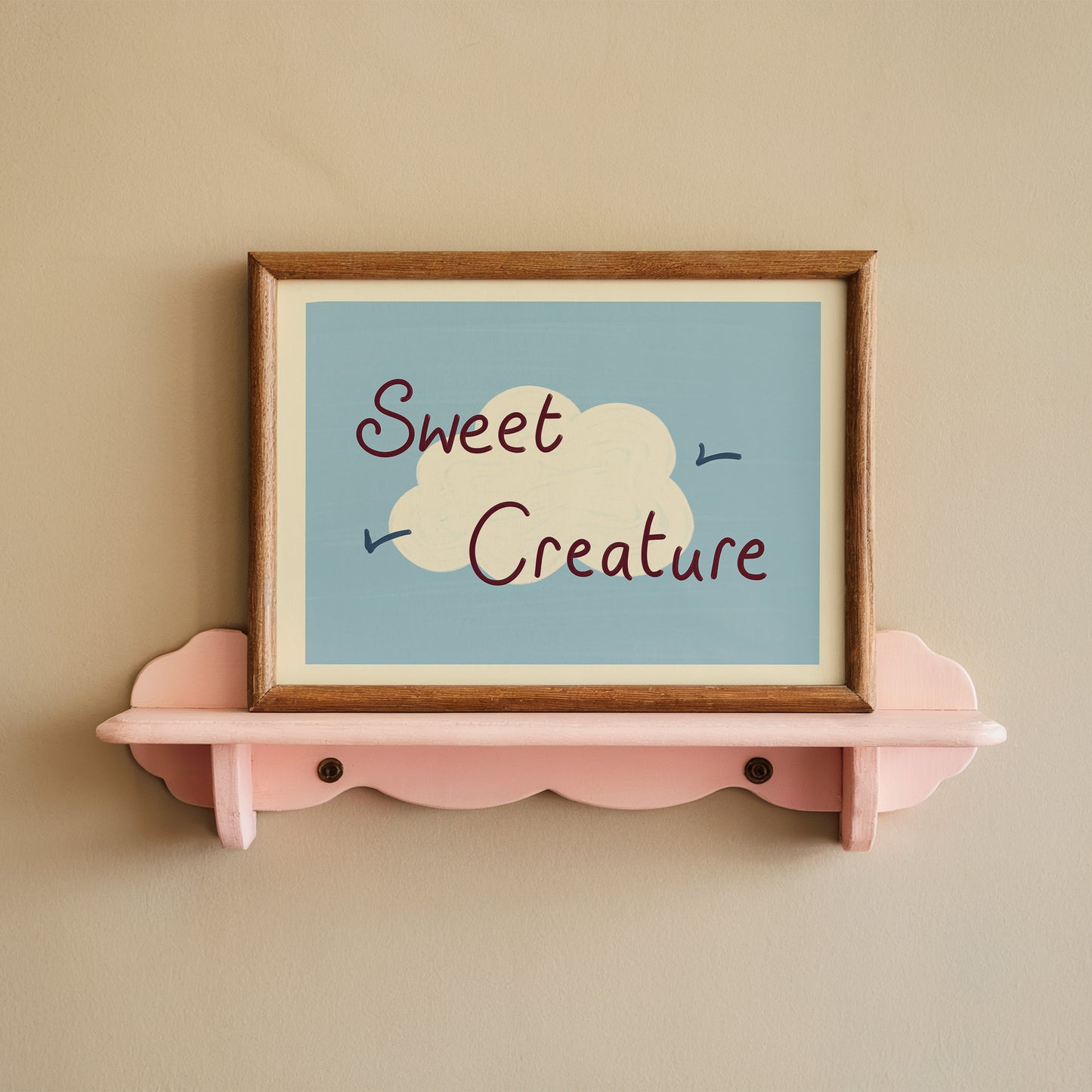 Sweet Creature Kids Art Print