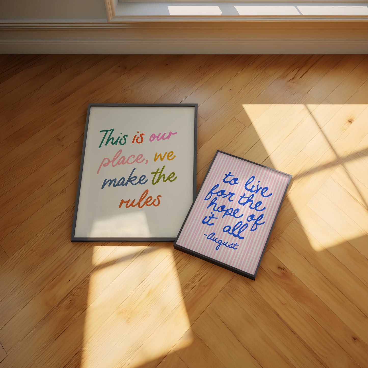 This Our Place, We Make The Rules Print