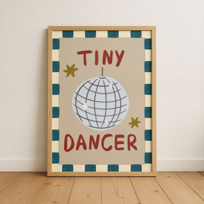Tiny Dancer Kids Art Print