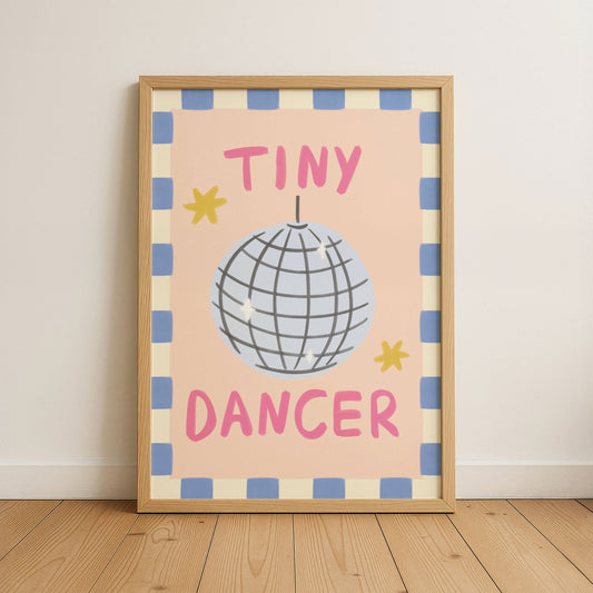 Tiny Dancer Kids Art Print
