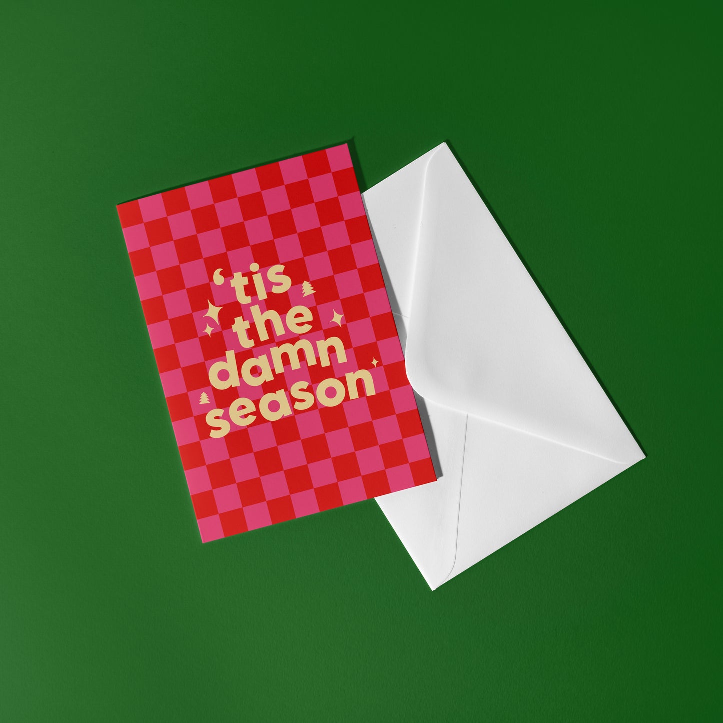 Tis The Damn Season Christmas Card