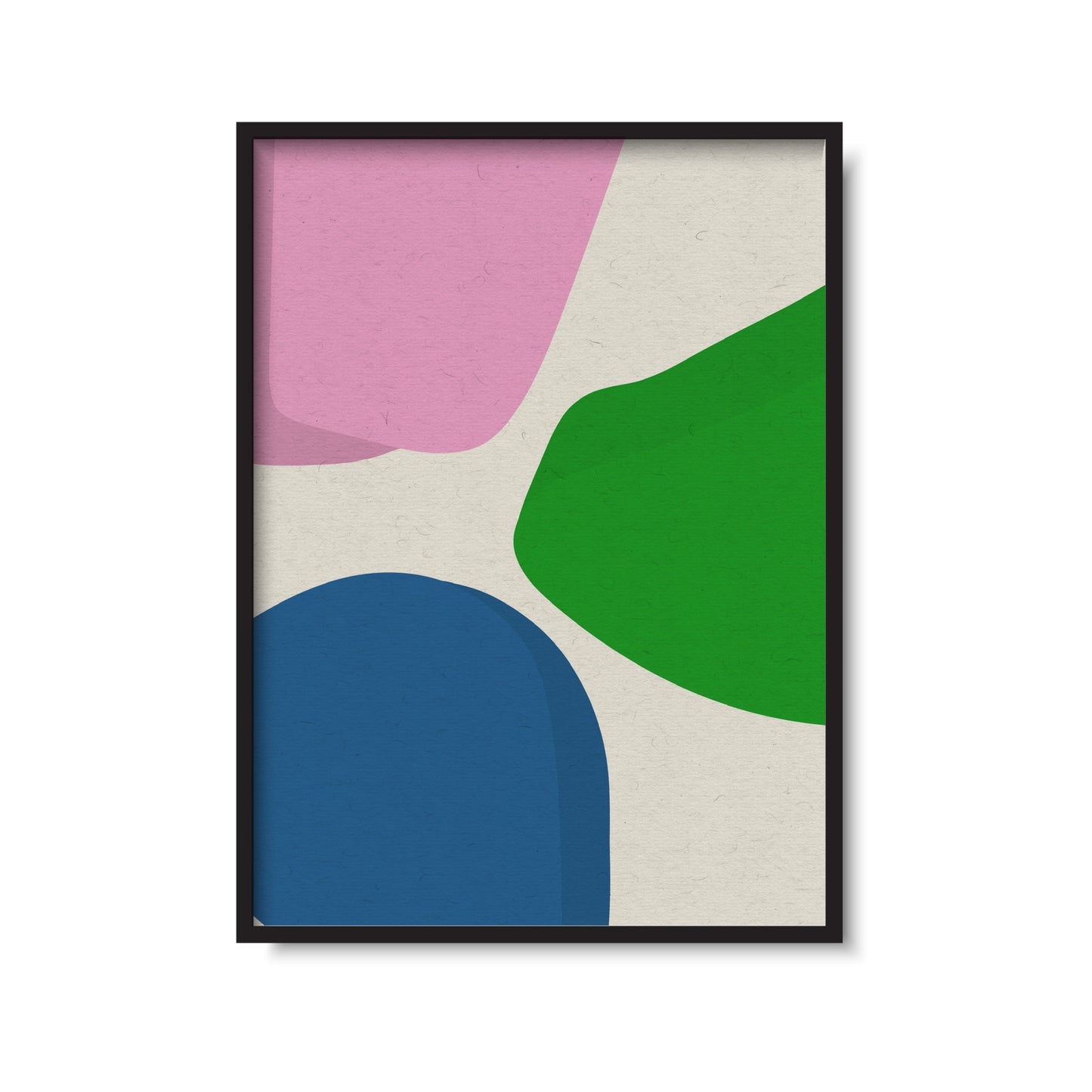 Colour Trio Abstract Print