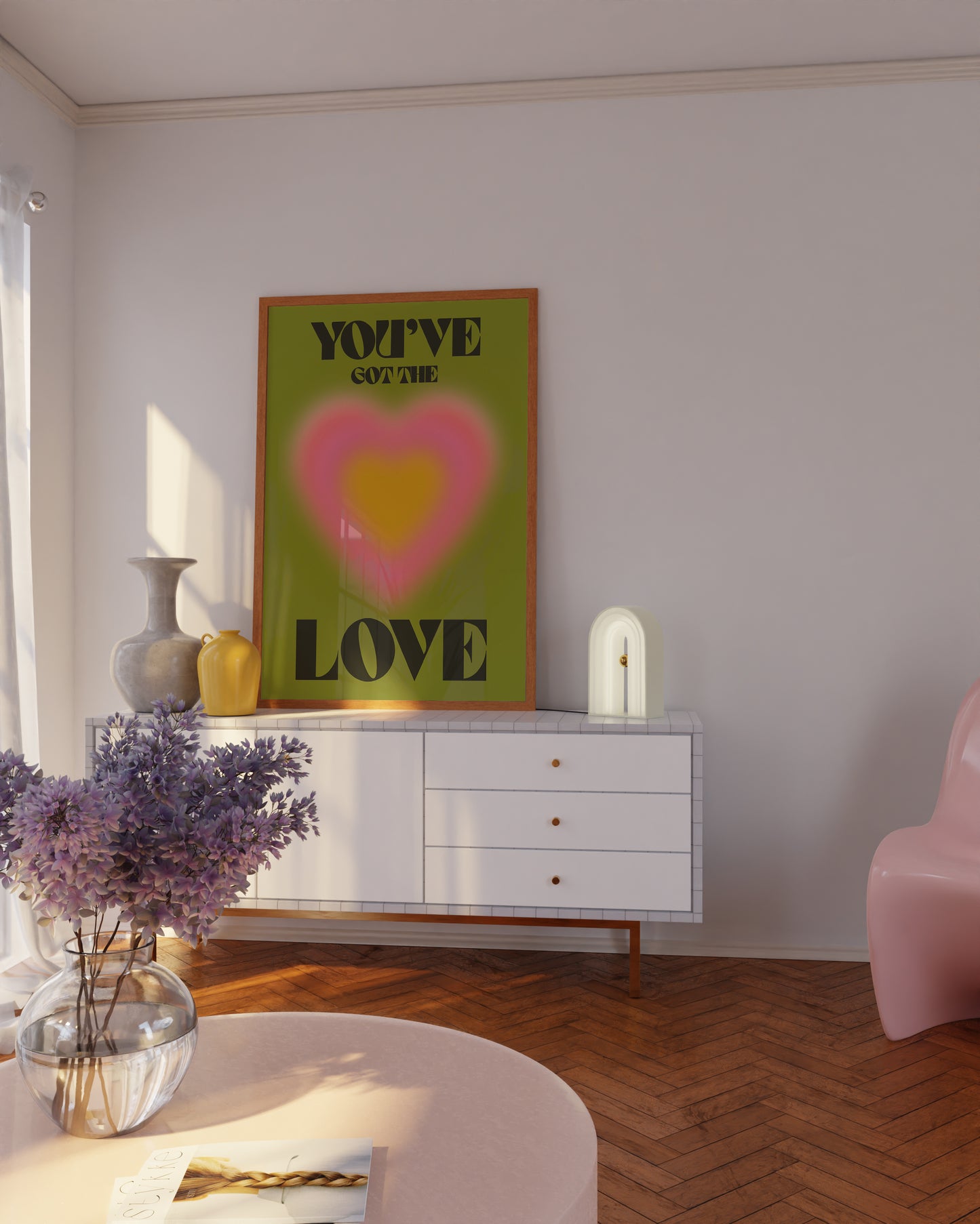 You’ve Got The Love Gradient Print