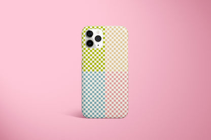 Funky Multi Checkerboard Phone Case