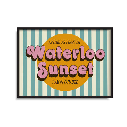 Waterloo Sunset Print