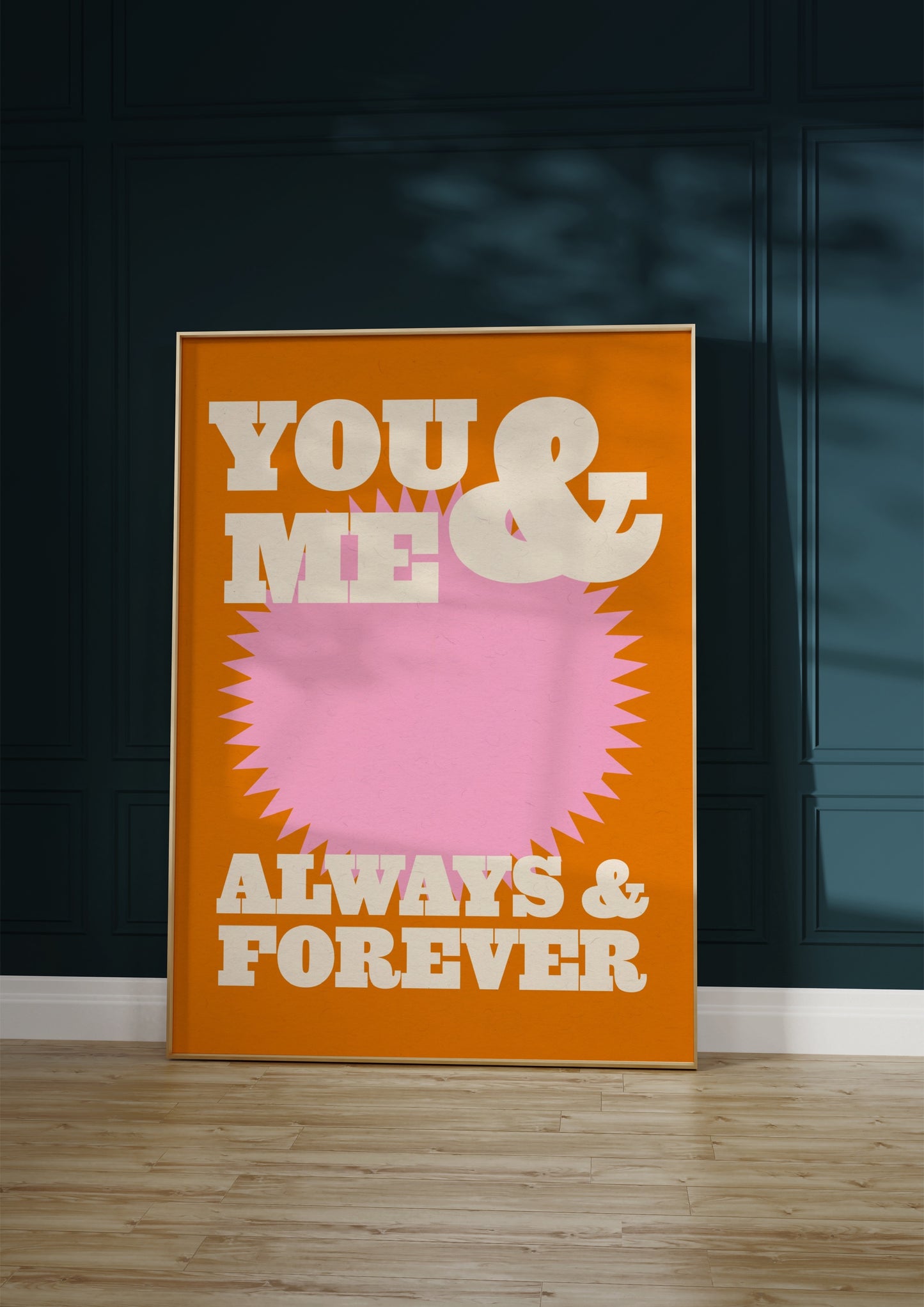 You & Me Print