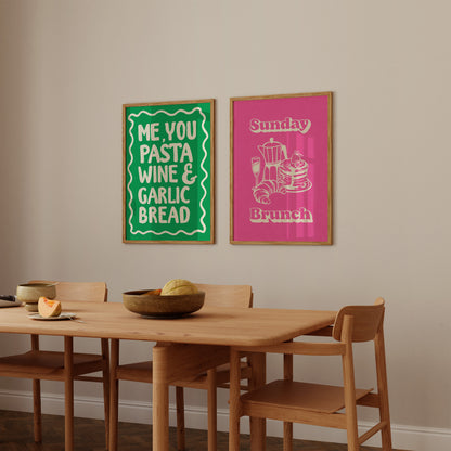 Sunday Brunch Print
