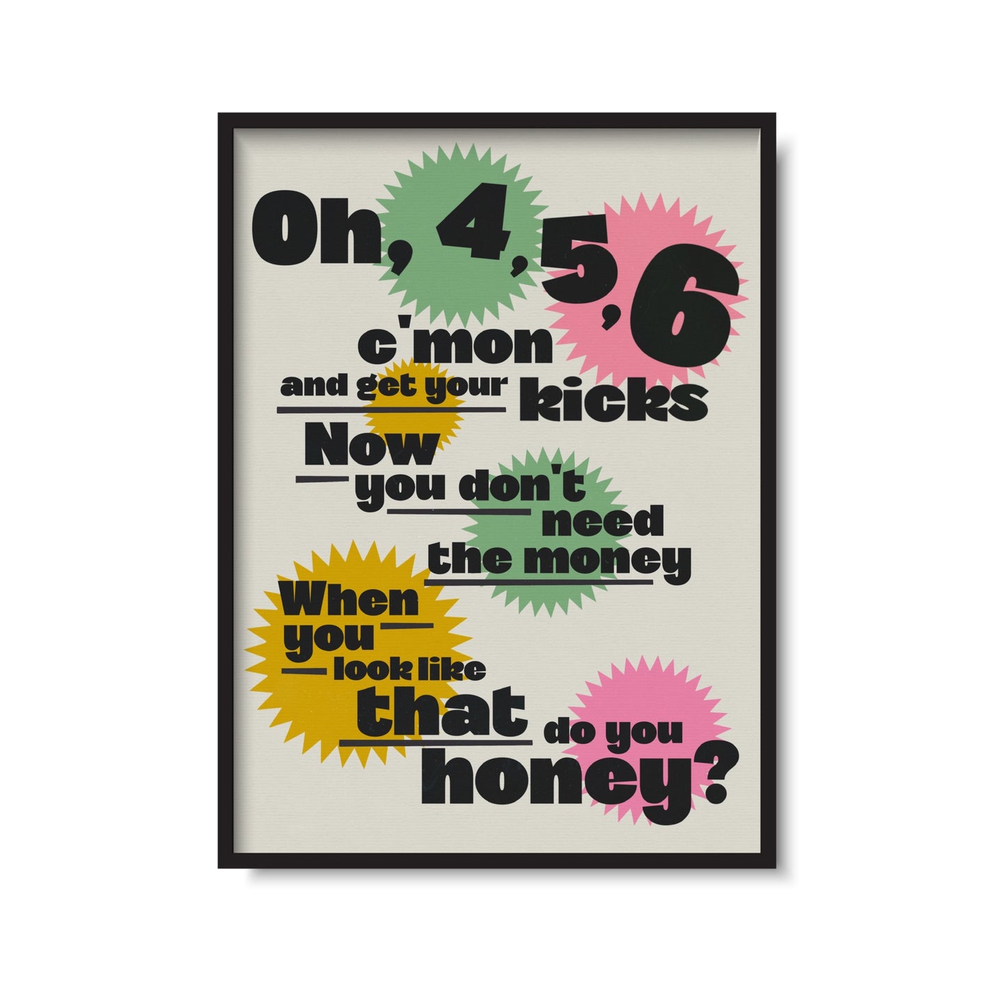 Are You Gonna Be My Girl? Print