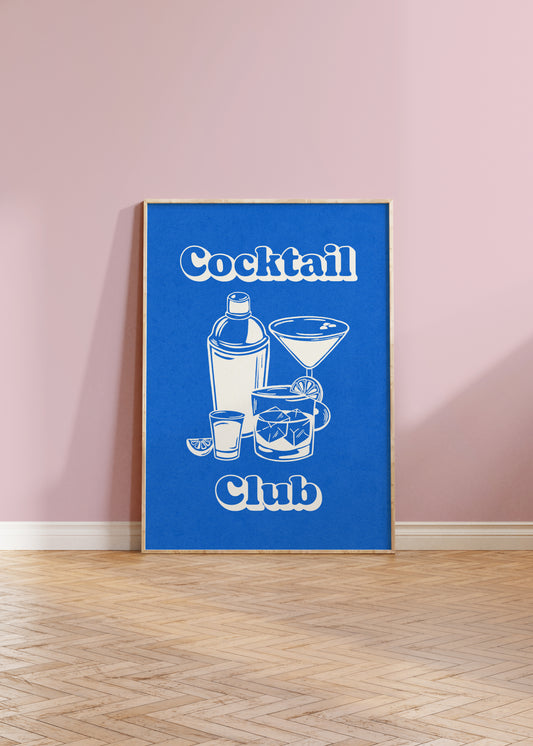 Cocktail Club Print