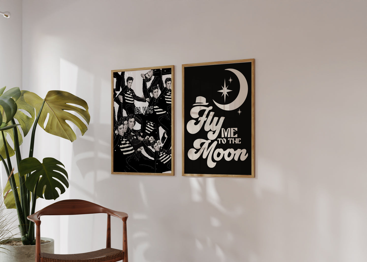 Fly me to the Moon Print