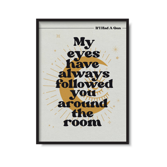 If I Had A Gun Noel Gallagher Inspired Print